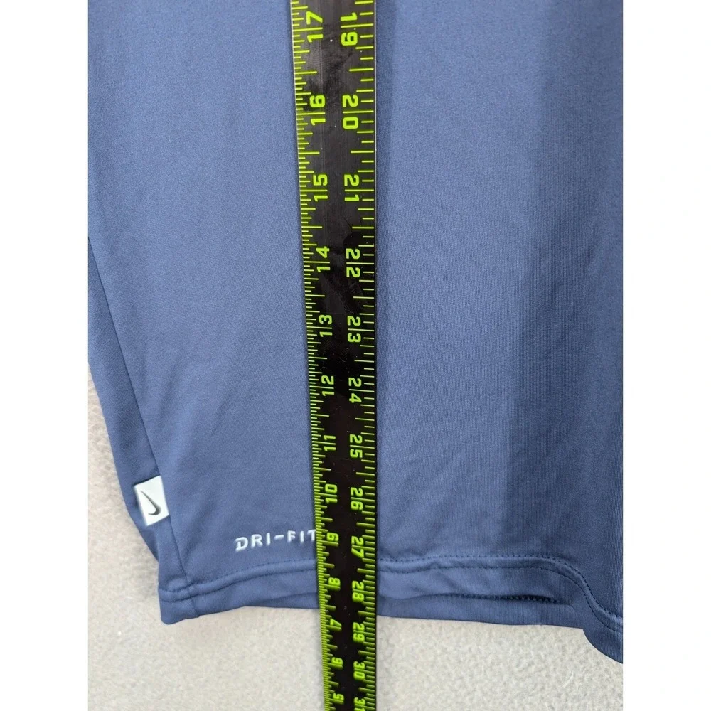 Nike Swim Dri-Fit T-Shirt Men's M‎ Blue Short Sleeve Active Hydroguard Athletic